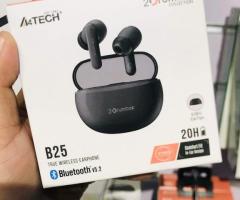 A4Tech 2Drumtek B25 TWS Bluetooth Earphone In-Ear Ash Grey