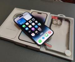 Apple Iphone 14 Pro Max 128gb Global unlocked Complete Space Black