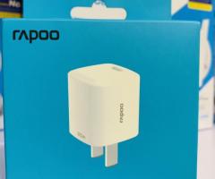 Rapoo PA20 Mini Fast Charger Type-C output White