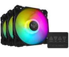 ASUS TUF ARGB FAN TF120 SET of 3 FAN with MULTIFUNCTION CONTROLLER AURA SYNC - 1