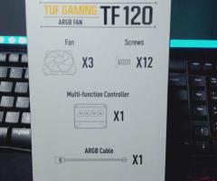 ASUS TUF ARGB FAN TF120 SET of 3 FAN with MULTIFUNCTION CONTROLLER AURA SYNC - 2