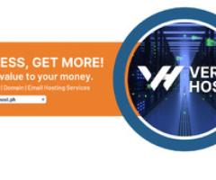 Verahost website hosting services - Cauayan