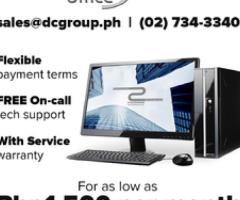 Desktop Rentals available for Monthly Rentals as low as 1500 per month ONLY - Quezon City - 1
