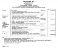 Computerized system (payroll, time keeping and general ledger) - Makati