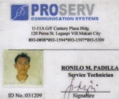 Computer, pabx and cctv technician - Davao City