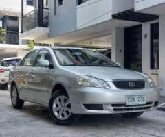 Toyota Allex 2003 - Eulogio Rodriguez (Montalban)