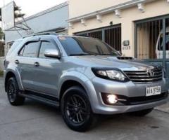 Toyota Fortuner 2015 - Cortes