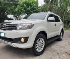 Toyota Fortuner 2013 - Puerto Galera
