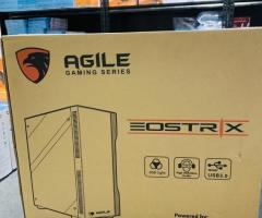 Powerlogic EOSTRIX Tempered Glass Gaming Series PC Case