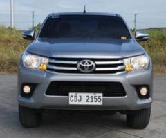 Toyota Hilux 2016, Automatic, 2.4 litres - Cauayan