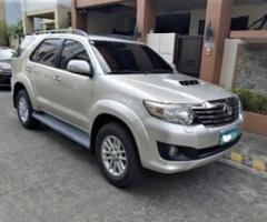 Toyota Fortuner 2013, Automatic, 2.5 litres - Ramos