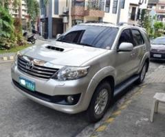 Toyota Fortuner 2013, Automatic, 2.5 litres - Ramos