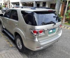 Toyota Fortuner 2013, Automatic, 2.5 litres - Ramos