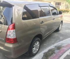 Toyota Innova 2013, Manual - Jabonga