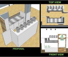 Cart Designer, Kiosk Designer, Cart Kiosk Layout Maker - Bacoor