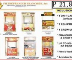 P21,888 food cart franchise open nationwide! Contact fred 09277927735 - San Juan