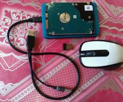 Seagates Hard Disk 320gb with Free Wireless Mouse and HDD Enclosure