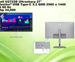 Dell U2722D Ultrasharp 27″ Monitor” USB Type-C 3.2 QHD 2560 x 1440 at 60 Hz Monitor